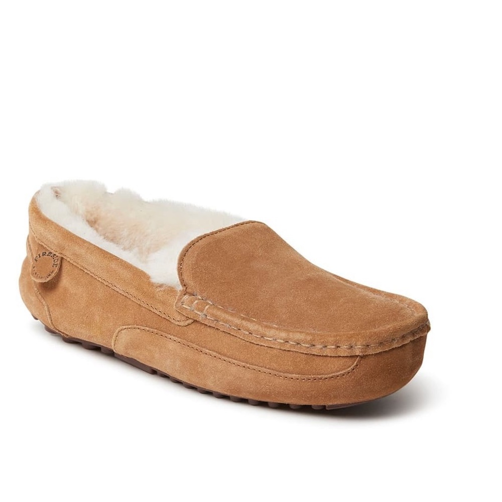Fireside By Dearfoams Melbourne Shearling Slipper